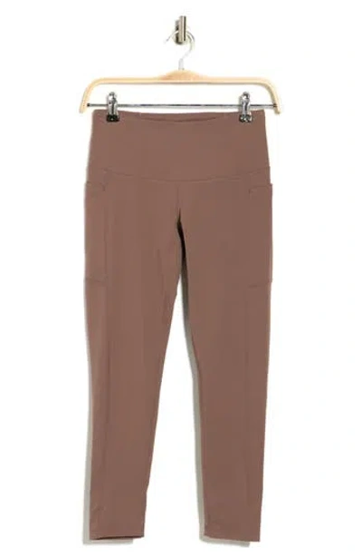 Z By Zella Perform High Waist Pocket 7/8 Leggings In Gray
