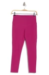 Z By Zella Perform High Waist Pocket 7/8 Leggings In Purple Boysen