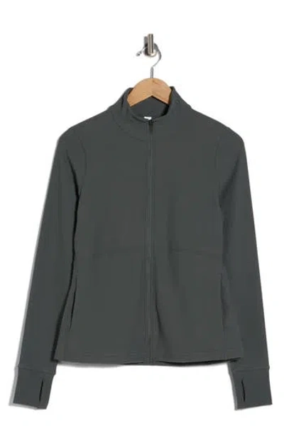 Z By Zella Perform Rib Jacket In Green