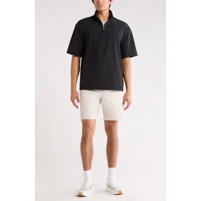 Z By Zella Popover Golf Shirt In Black