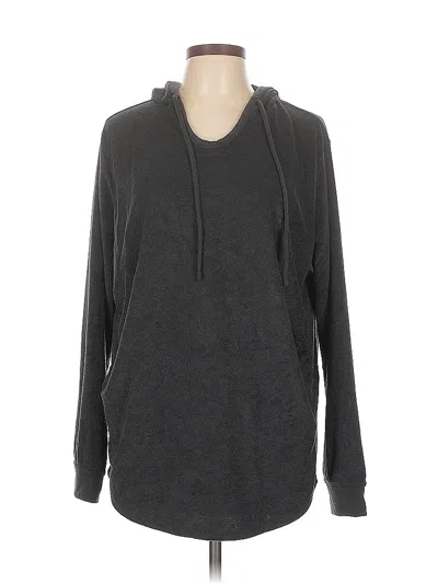 Pre-owned Z By Zella Pullover Hoodie In Black