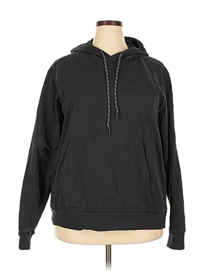 Pre-owned Z By Zella Pullover Hoodie In Black