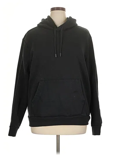 Pre-owned Z By Zella Pullover Hoodie In Black