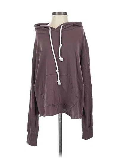Pre-owned Z By Zella Pullover Hoodie In Purple