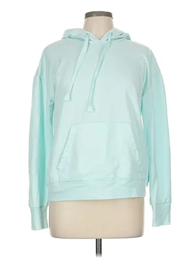 Pre-owned Z By Zella Pullover Hoodie In Teal