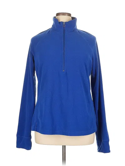 Pre-owned Z By Zella Pullover Sweater In Blue