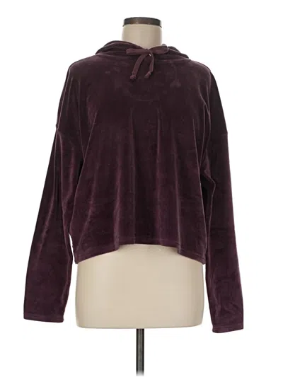 Pre-owned Z By Zella Pullover Sweater In Burgundy