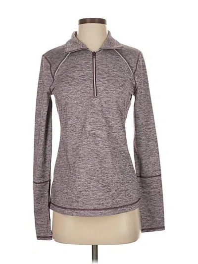 Pre-owned Z By Zella Pullover Sweater In Gray