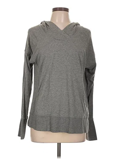 Pre-owned Z By Zella Pullover Sweater In Gray