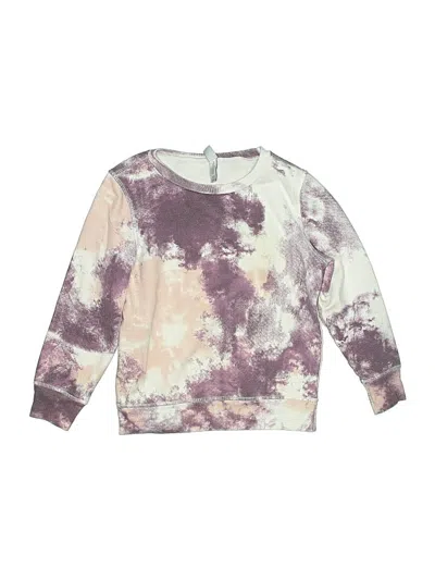 Pre-owned Z By Zella Kids' Pullover Sweater In Purple