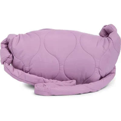 Z By Zella Quilted Crossbody Bag In Purple Morn