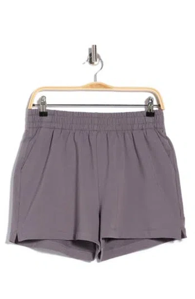 Z By Zella Relay Terry Shorts In Gray
