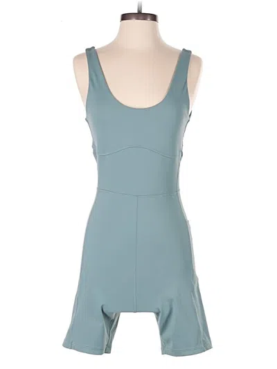 Pre-owned Z By Zella Romper In Teal