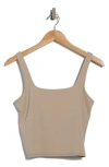 Z By Zella Serenity Activewear Tank In Brown