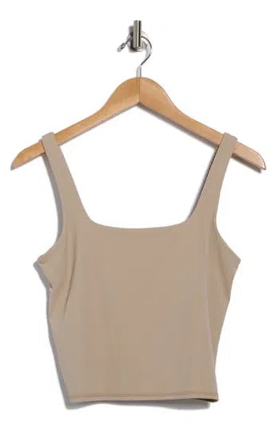 Z By Zella Serenity Activewear Tank In Brown