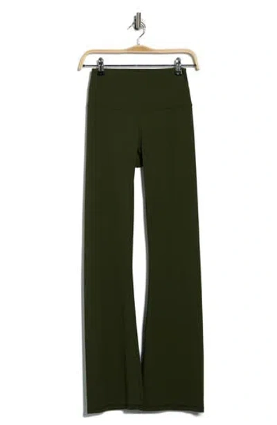 Z By Zella Serenity High Waist Flare Leggings In Green