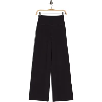 Z By Zella Serenity High Waist Straight Leg Pants In Black