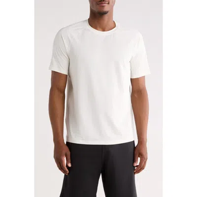 Z By Zella Short Sleeve Performance T-shirt In White Hot