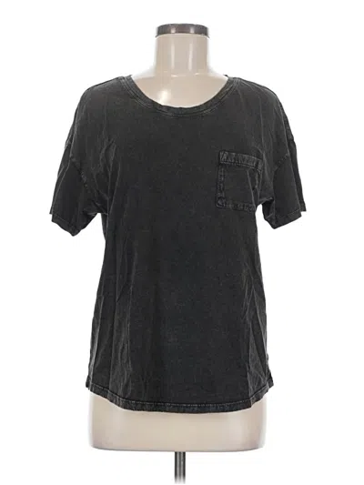Pre-owned Z By Zella Short Sleeve T-shirt In Gray