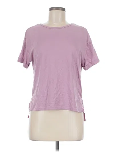 Pre-owned Z By Zella Short Sleeve T-shirt In Purple