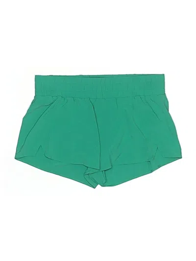 Pre-owned Z By Zella Shorts In Green