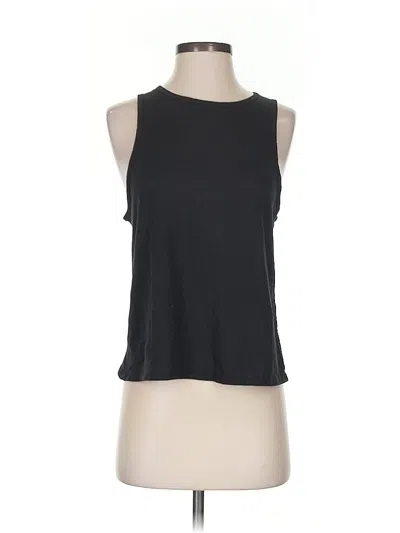 Pre-owned Z By Zella Sleeveless T-shirt In Black