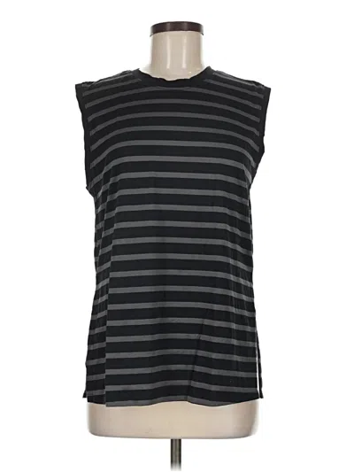 Pre-owned Z By Zella Sleeveless T-shirt In Gray