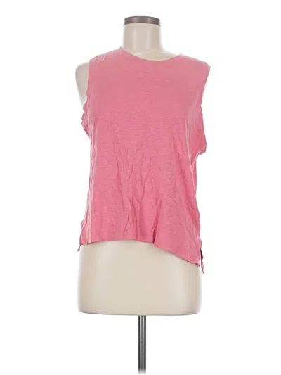 Pre-owned Z By Zella Sleeveless T-shirt In Pink