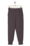 Z By Zella Slim Scuba Knit Joggers In Grey Forged