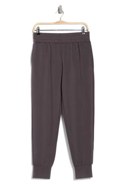 Z By Zella Slim Scuba Knit Joggers In Grey Forged