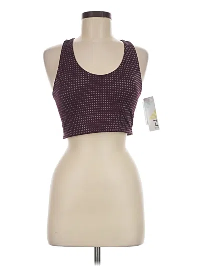 Pre-owned Z By Zella Sports Bra In Brown
