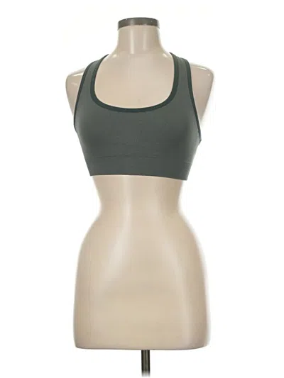 Pre-owned Z By Zella Sports Bra In Green
