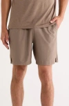 Z By Zella Sprint 7-inch Performance Shorts In Brown
