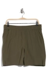 Z By Zella Sprint Performance Shorts In Olive Night