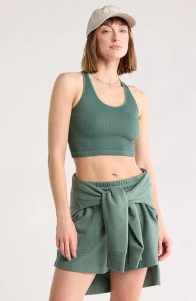 Z By Zella Stretch Seamless Longline Bra