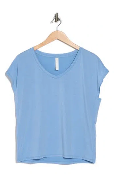 Z By Zella Super Drop Shoulder T-shirt In Blue