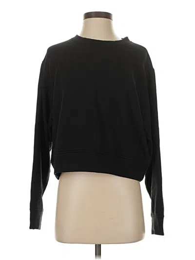 Pre-owned Z By Zella Sweatshirt In Black