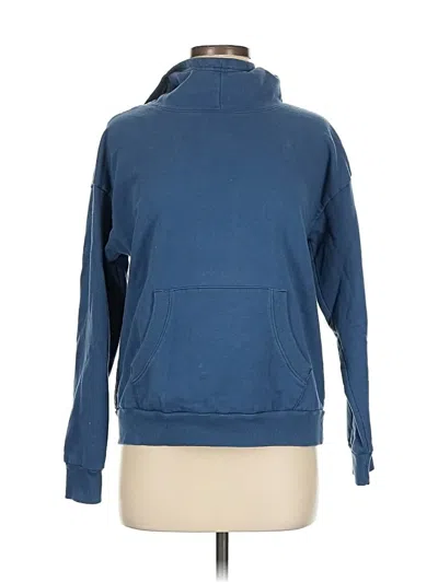 Pre-owned Z By Zella Sweatshirt In Blue