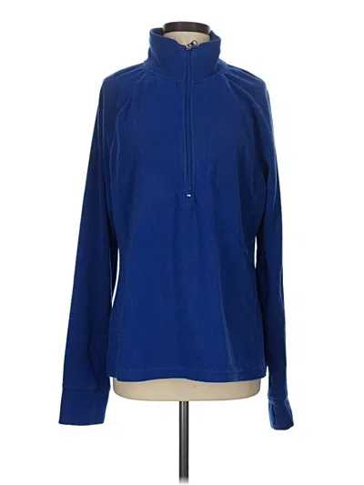Pre-owned Z By Zella Sweatshirt In Blue