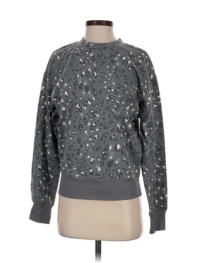 Pre-owned Z By Zella Sweatshirt In Gray