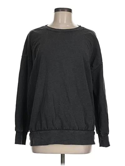 Pre-owned Z By Zella Sweatshirt In Gray