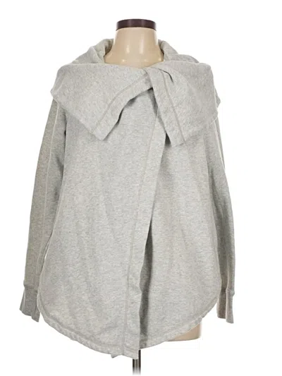 Pre-owned Z By Zella Sweatshirt In Gray