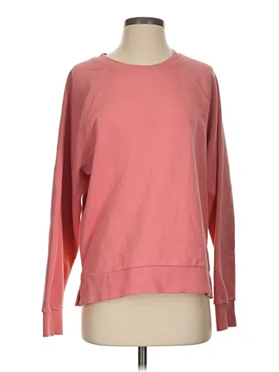 Pre-owned Z By Zella Sweatshirt In Pink
