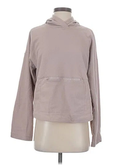 Pre-owned Z By Zella Sweatshirt In Tan