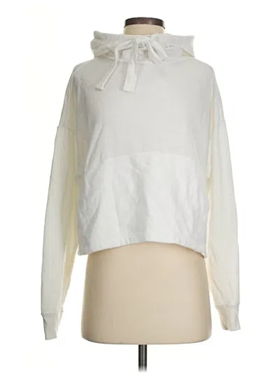 Pre-owned Z By Zella Sweatshirt In White