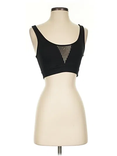 Pre-owned Z By Zella Tank Top Black Strapless Neckline Tops