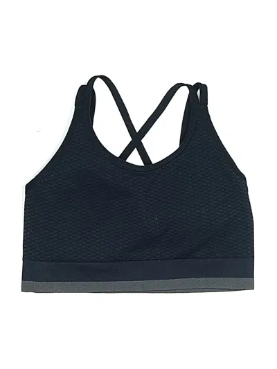Pre-owned Z By Zella Kids' Tank Top Blue Halter Neckline Tops