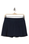 Z By Zella Tiebreak Pleated Skort In Navy Sapphire