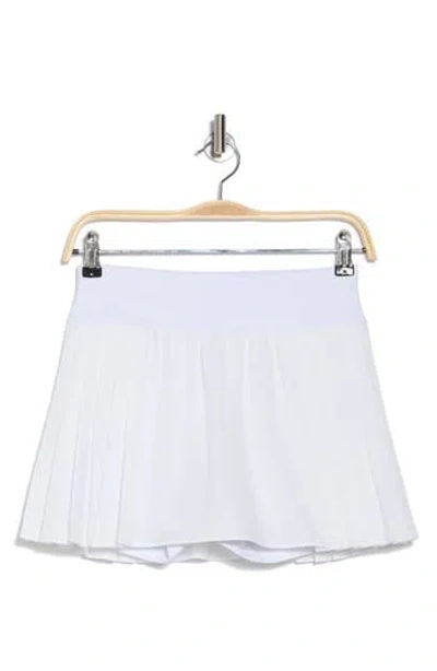 Z By Zella Tiebreak Pleated Skort In White