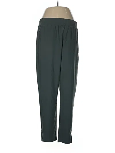 Pre-owned Z By Zella Track Pants In Green